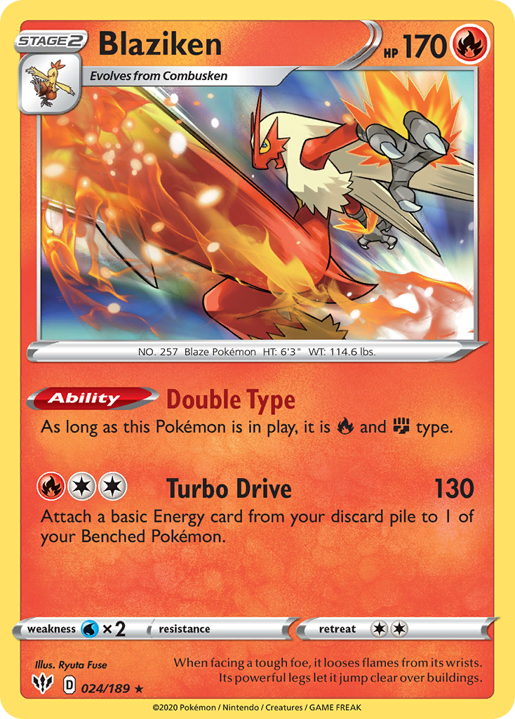 Blaziken - Darkness Ablaze SET-24