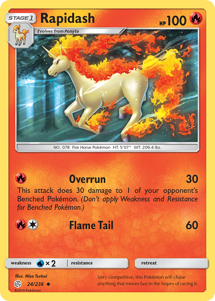 Rapidash - Cosmic Eclipse SET-24