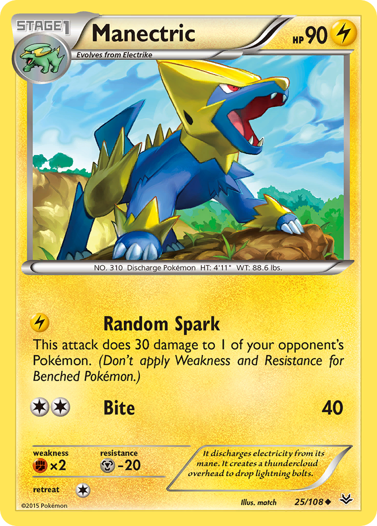 Manectric - Roaring Skies SET-25