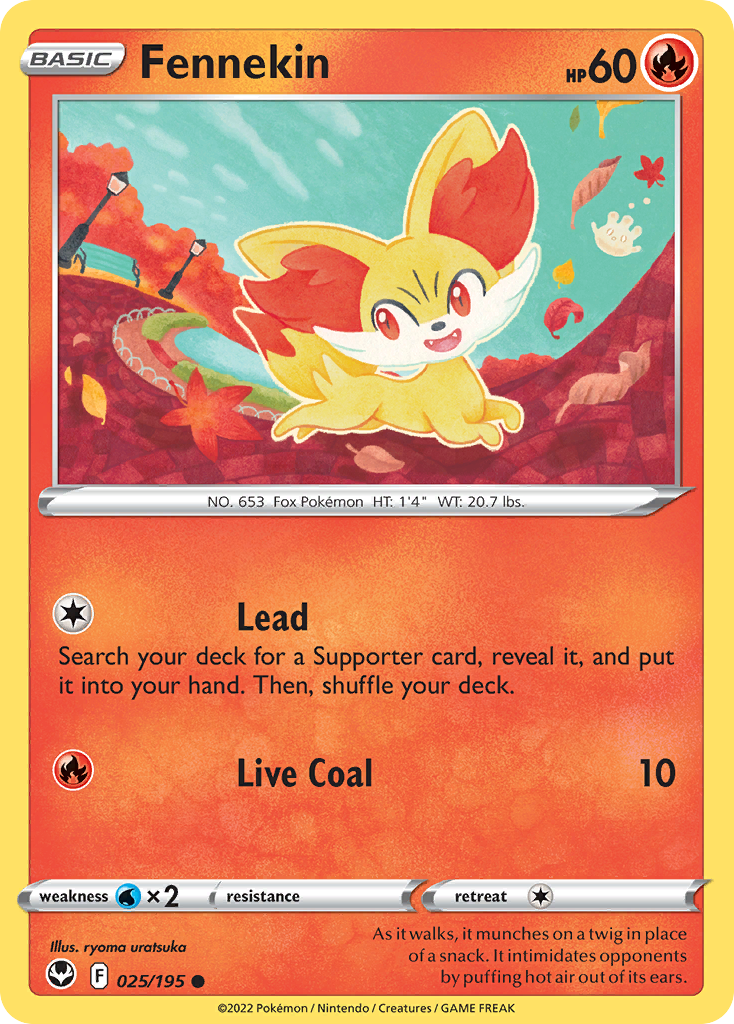 Fennekin - Silver Tempest SET-25