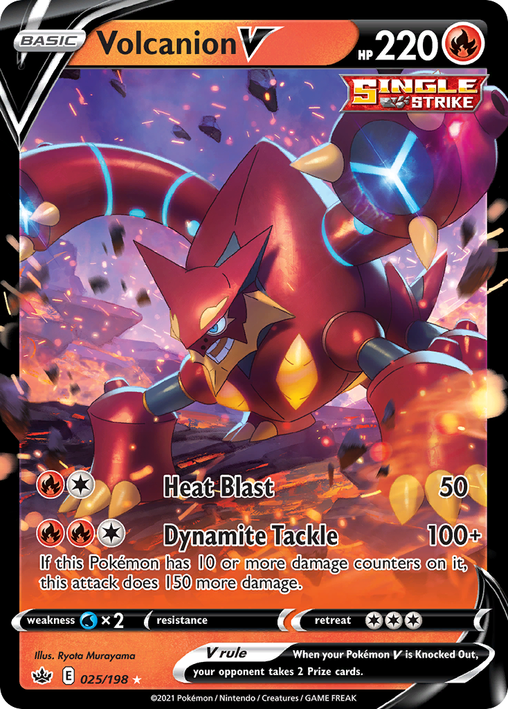 Volcanion V - Chilling Reign SET-25