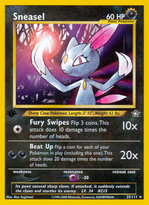 Sneasel - Neo Genesis SET-25