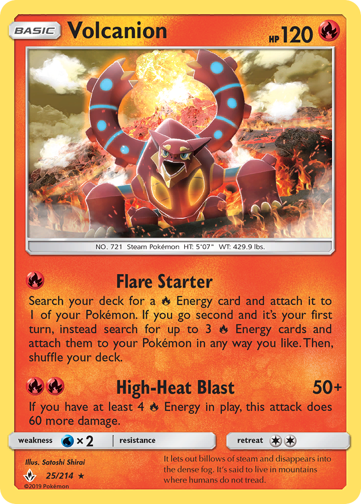 Volcanion - Unbroken Bonds SET-25