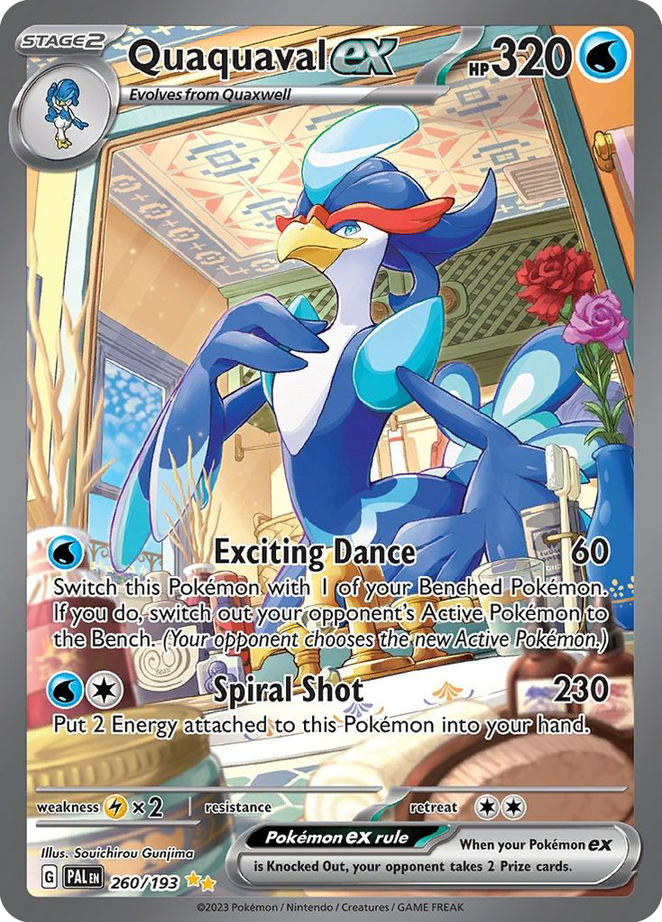 Quaquaval EX - Paldea Evolved SET-260
