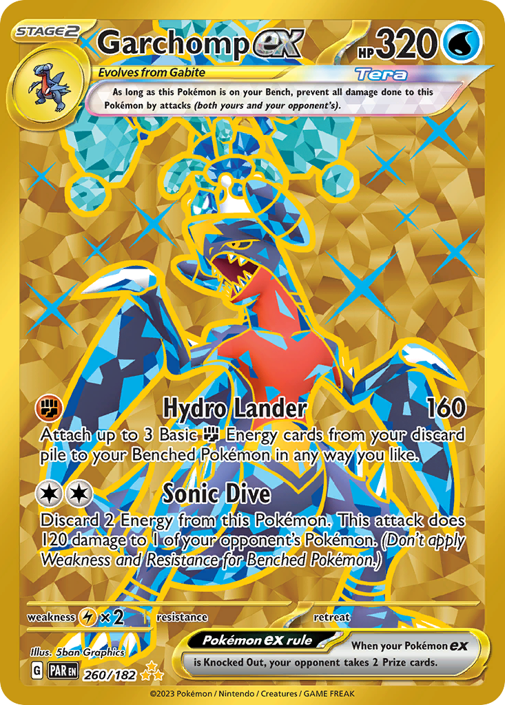 Garchomp EX - Paradox Rift SET-260