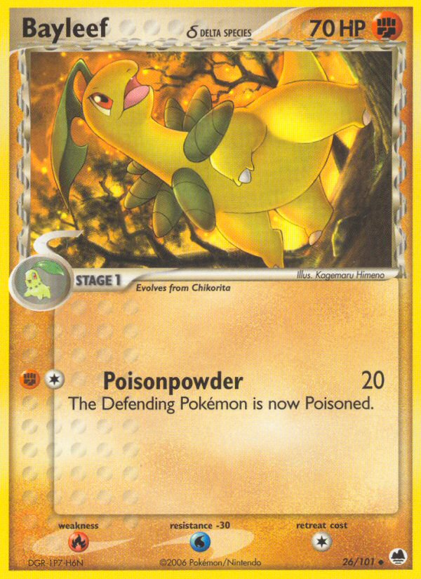 Bayleef? - Dragon Frontiers SET-26