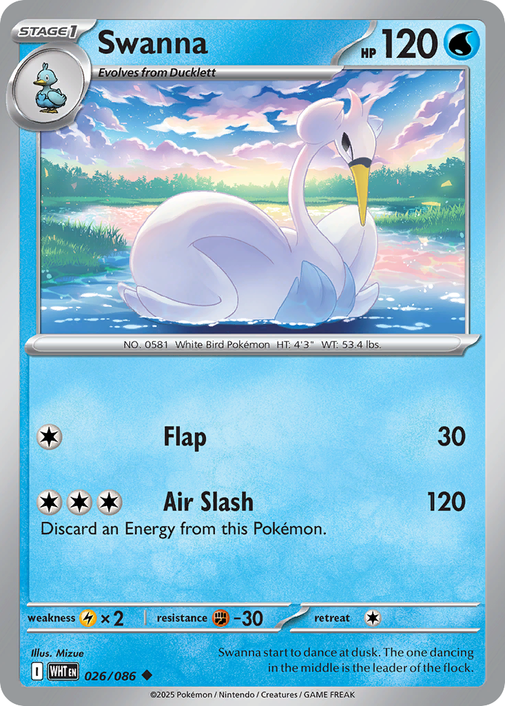 Swanna - White Flare SET-26