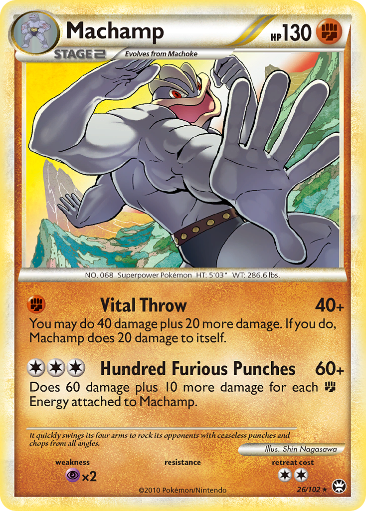 Machamp - HS Triumphant SET-26