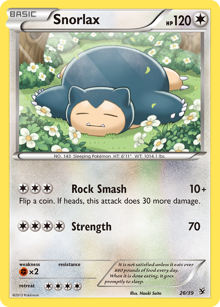 Snorlax - Kalos Starter Set SET-26
