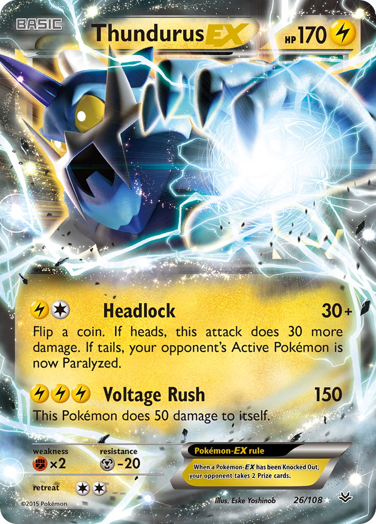 Thundurus-EX - Roaring Skies SET-26
