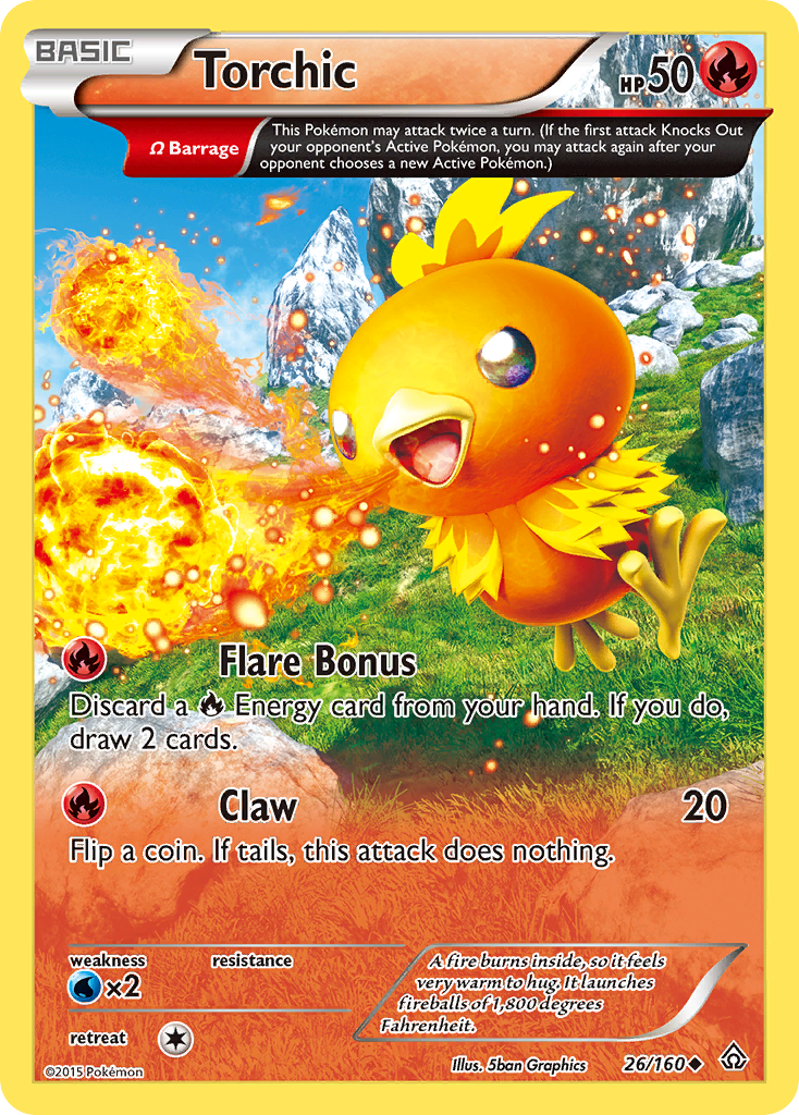 Torchic - Primal Clash SET-26