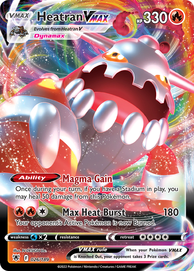 Heatran VMAX - Astral Radiance SET-26