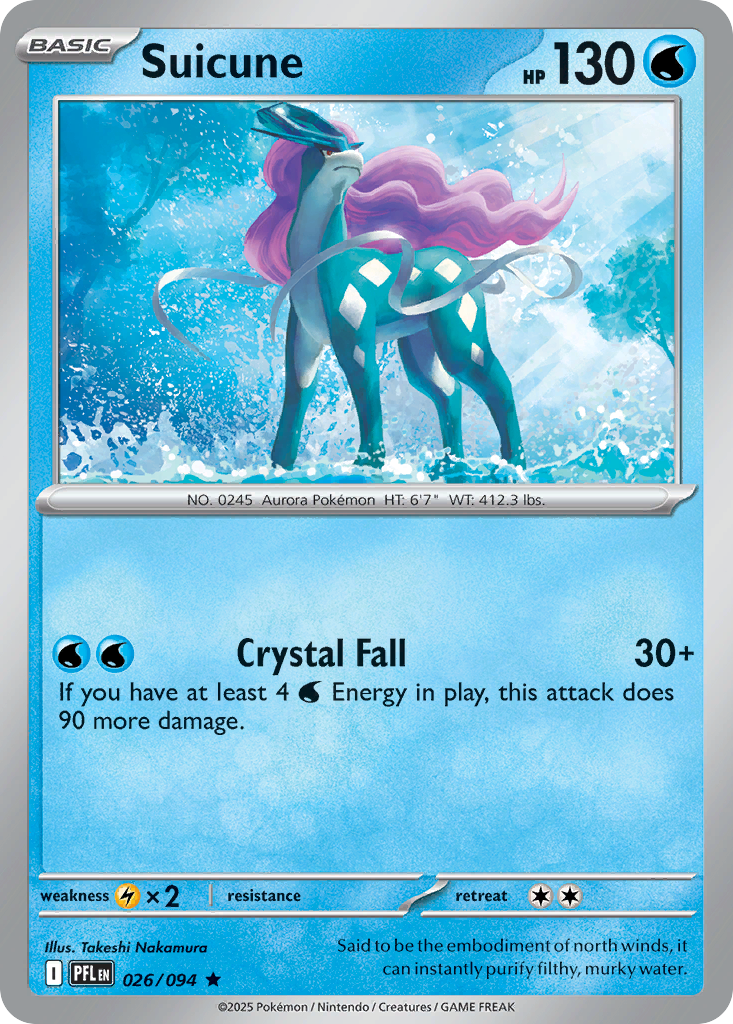 Suicune - Phantasmal Flames SET-26