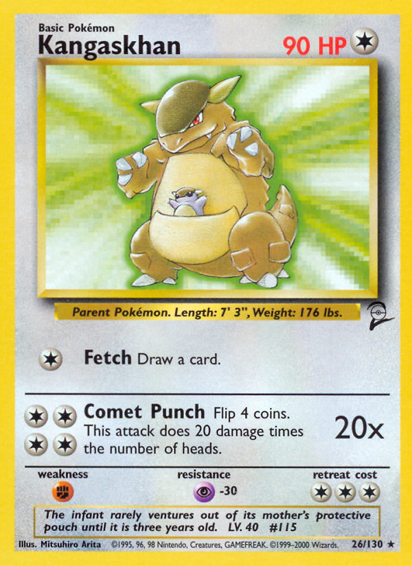 Kangaskhan - Base SET 2-26