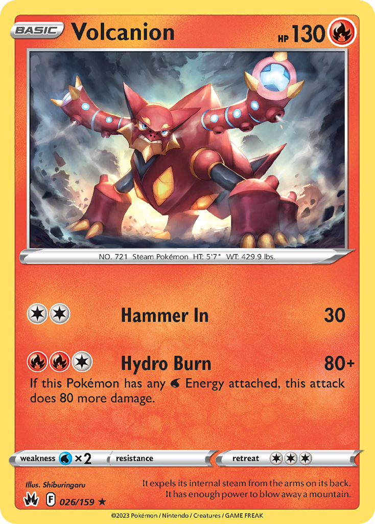 Volcanion - Crown Zenith SET-26