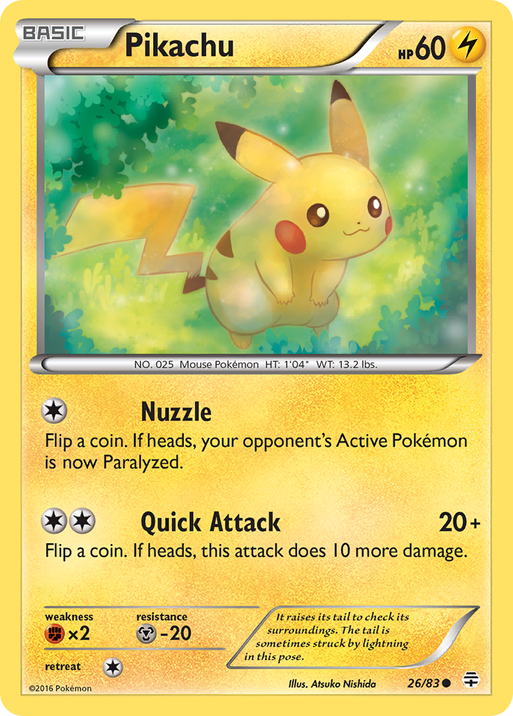 Pikachu - Generations SET-26