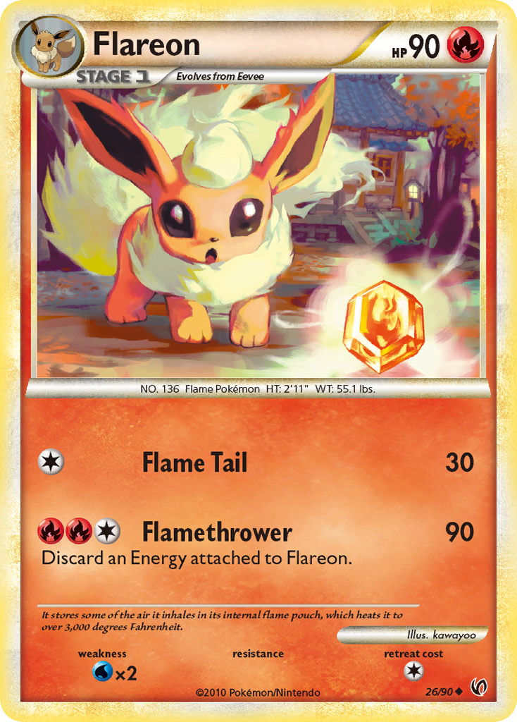 Flareon - HS Undaunted SET-26