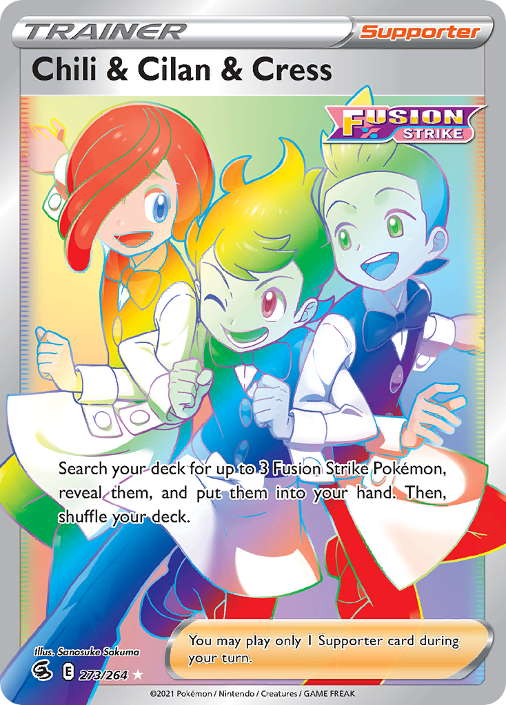 Chili & Cilan & Cress - Fusion Strike SET-273
