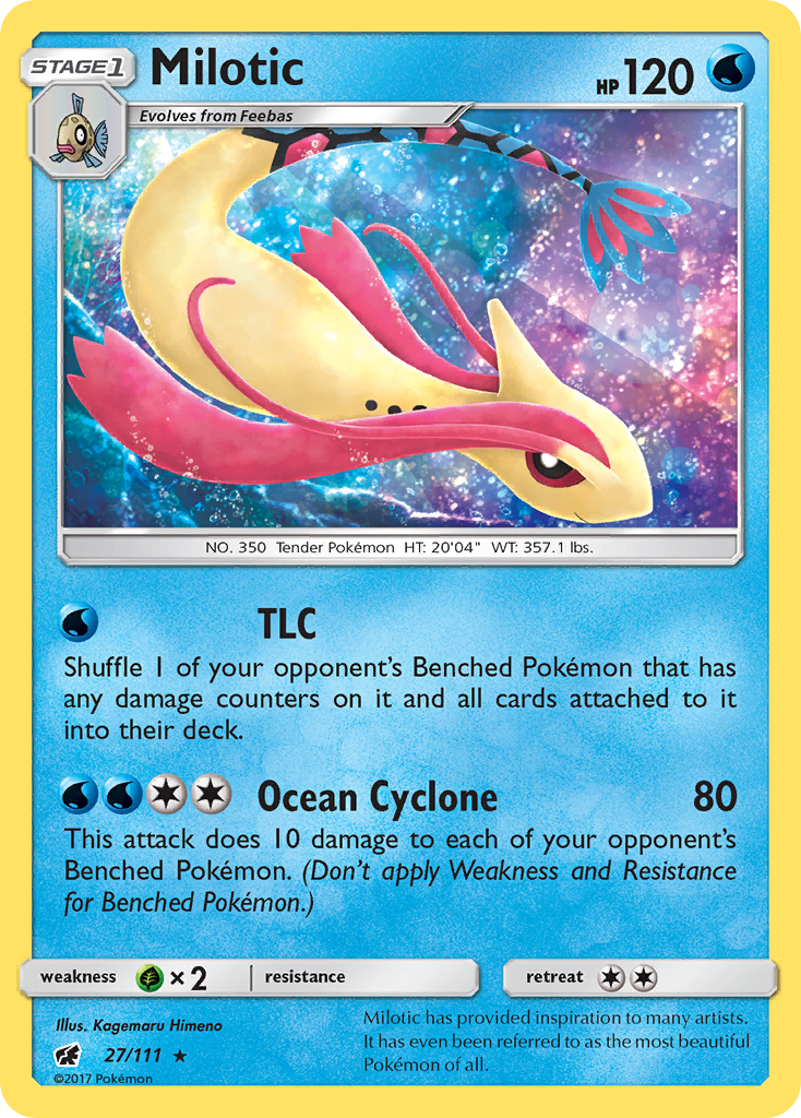 Milotic - Crimson Invasion SET-27