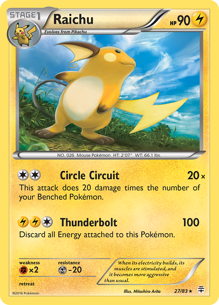 Raichu - Generations SET-27