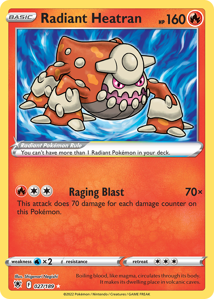 Radiant Heatran - Astral Radiance SET-27