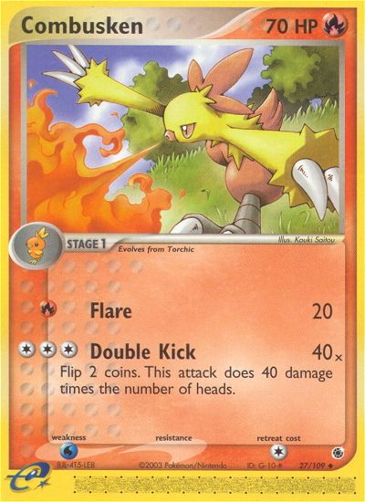 Combusken - Ruby & Sapphire SET-27