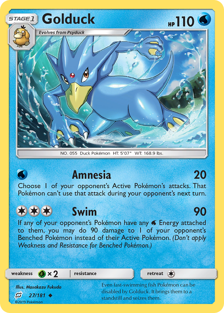 Golduck - Team Up SET-27