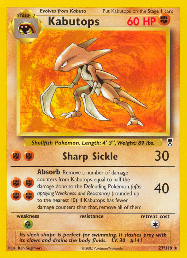 Kabutops - Legendary Collection SET-27