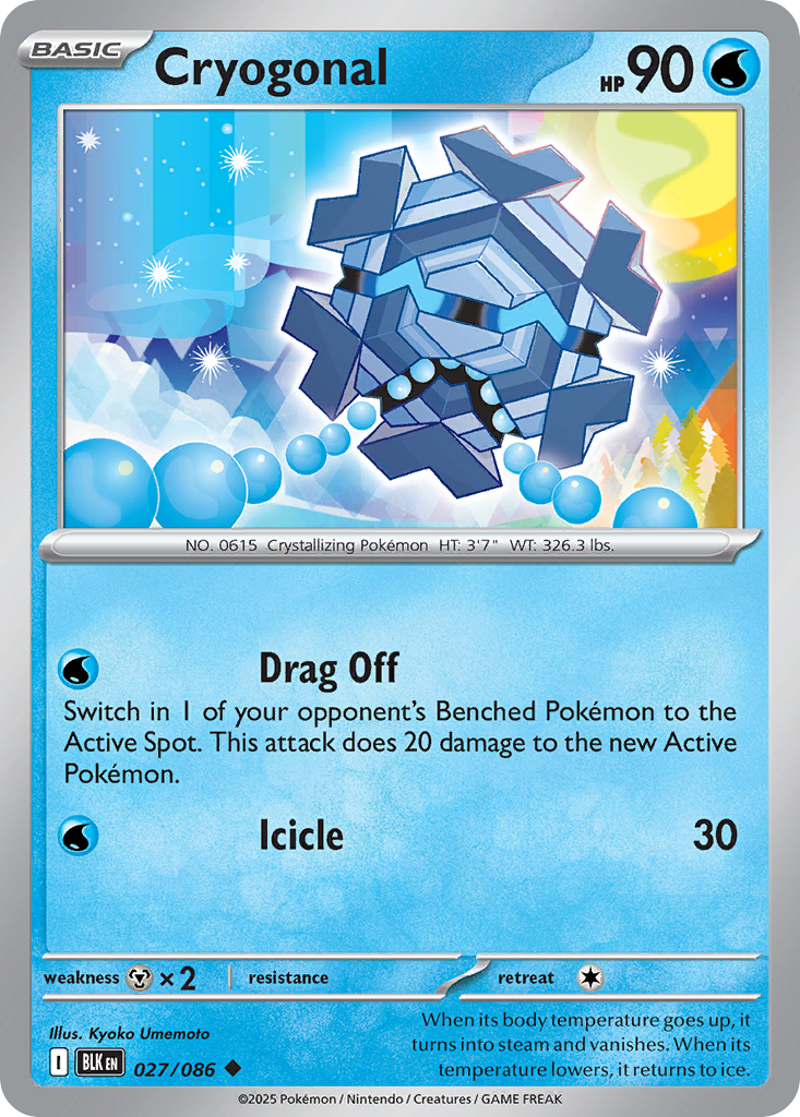Cryogonal - Black Bolt SET-27
