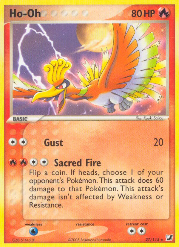 Ho-Oh - Unseen Forces SET-27