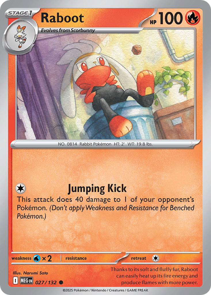 Raboot - Mega Evolution SET-27
