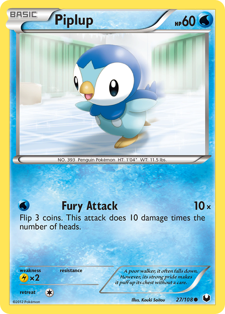 Piplup - Dark Explorers SET-27