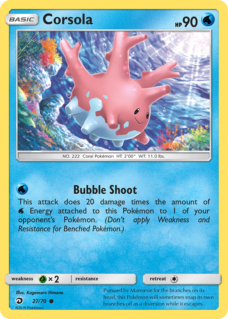 Corsola - Dragon Majesty SET-27