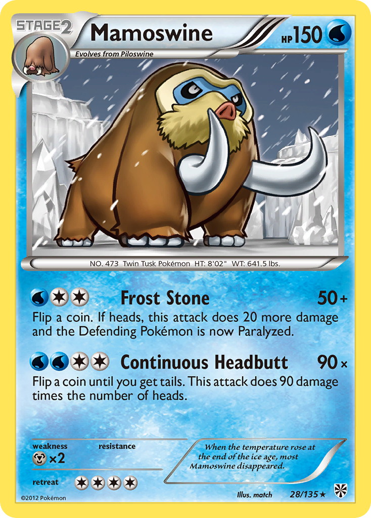 Mamoswine - Plasma Storm SET-28