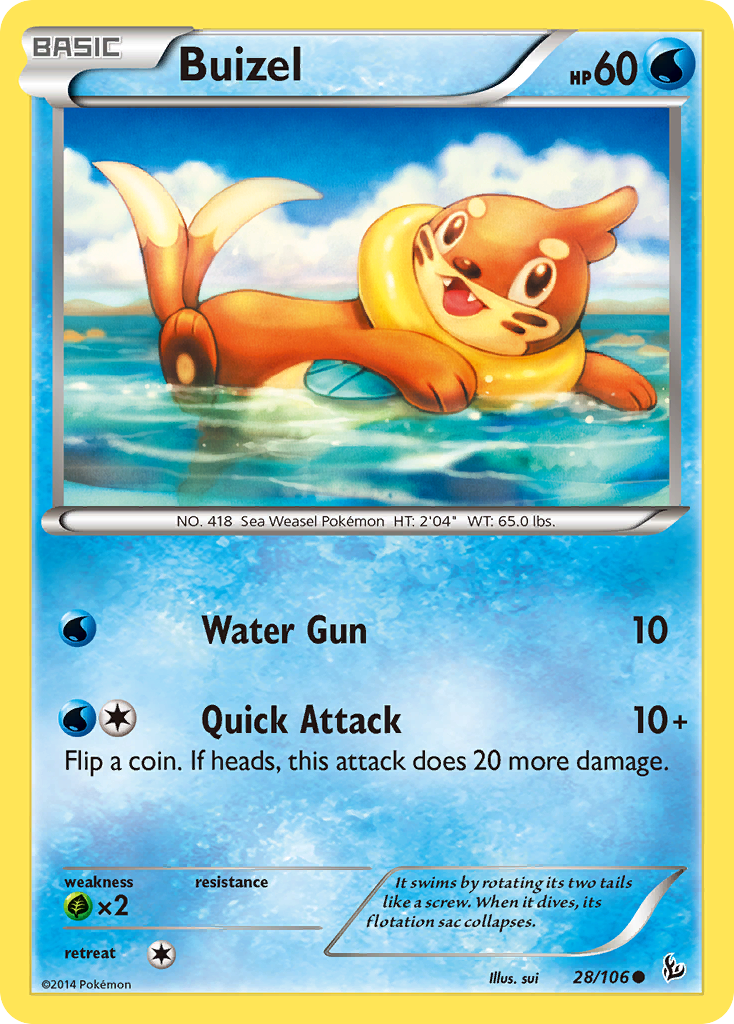 Buizel - Flashfire SET-28