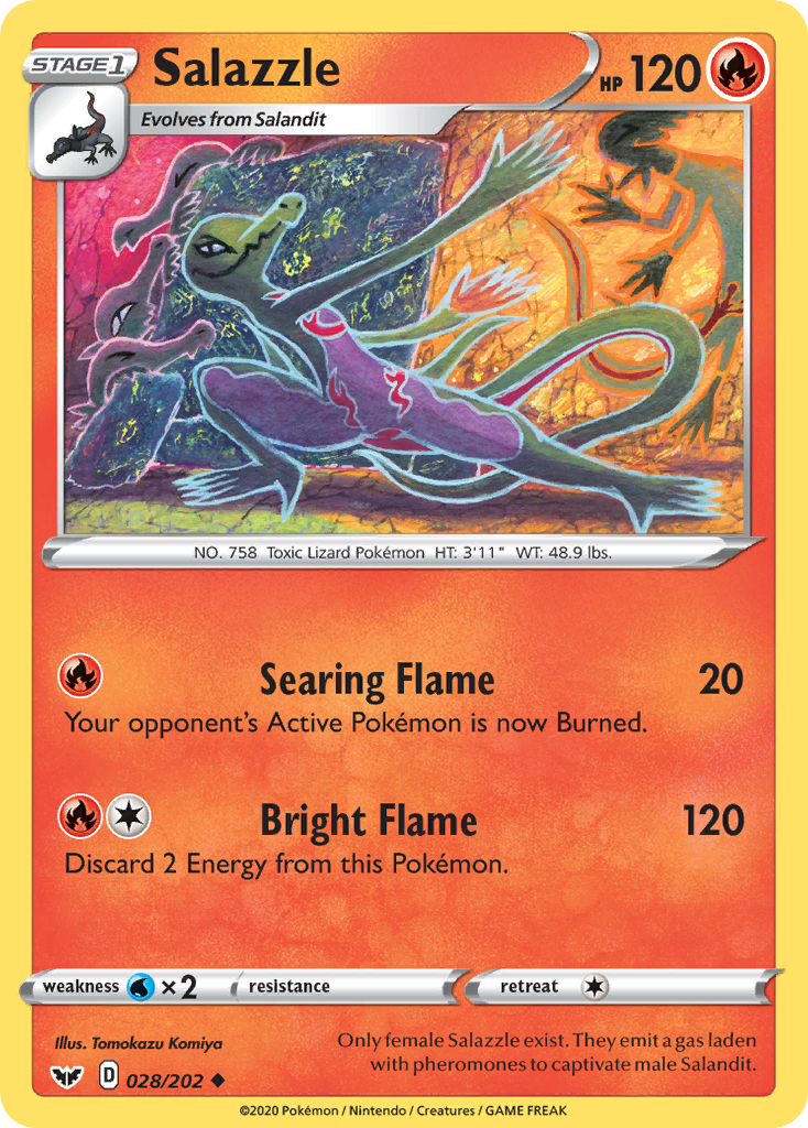 Salazzle - Sword & Shield SET-28