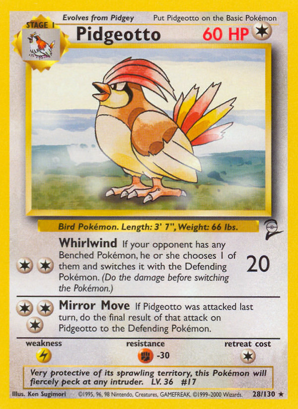 Pidgeotto - Base SET 2-28