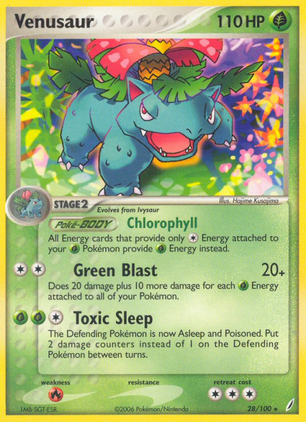 Venusaur - Crystal Guardians SET-28