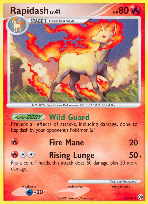 Rapidash - Arceus SET-28
