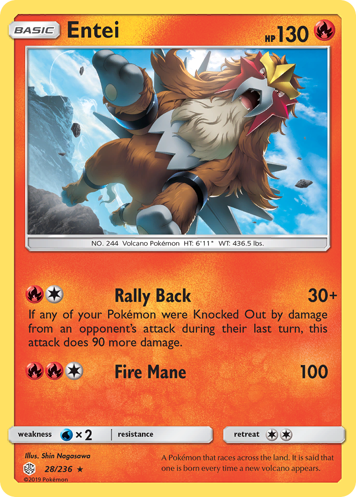 Entei - Cosmic Eclipse SET-28