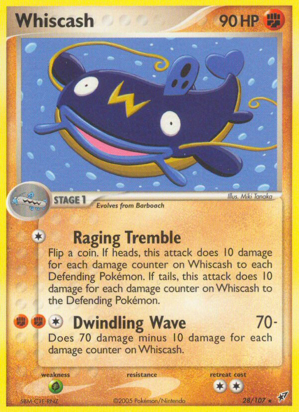 Whiscash - Deoxys SET-28