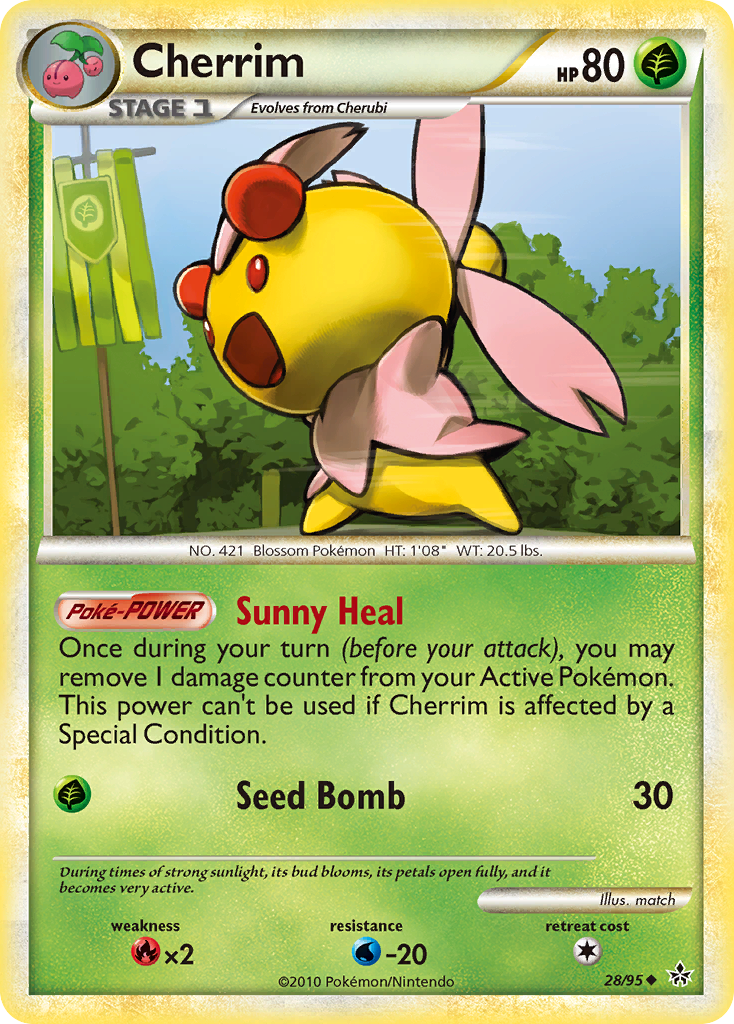 Cherrim - HS Unleashed SET-28