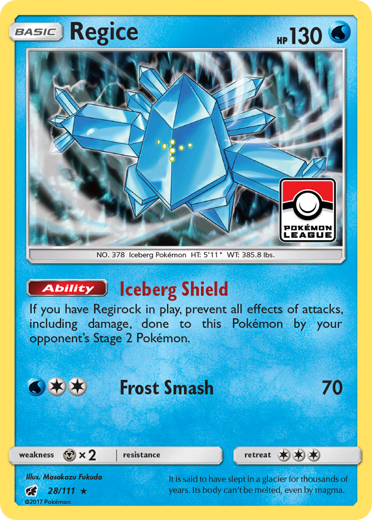 Regice - Crimson Invasion SET-28