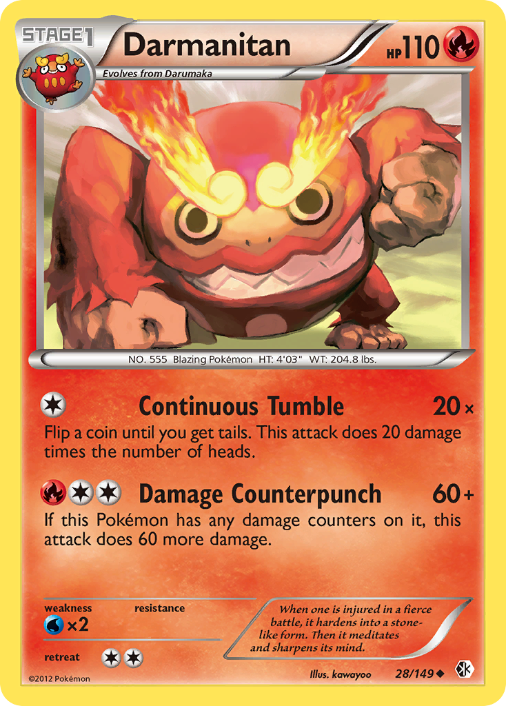 Darmanitan - Boundaries Crossed SET-28