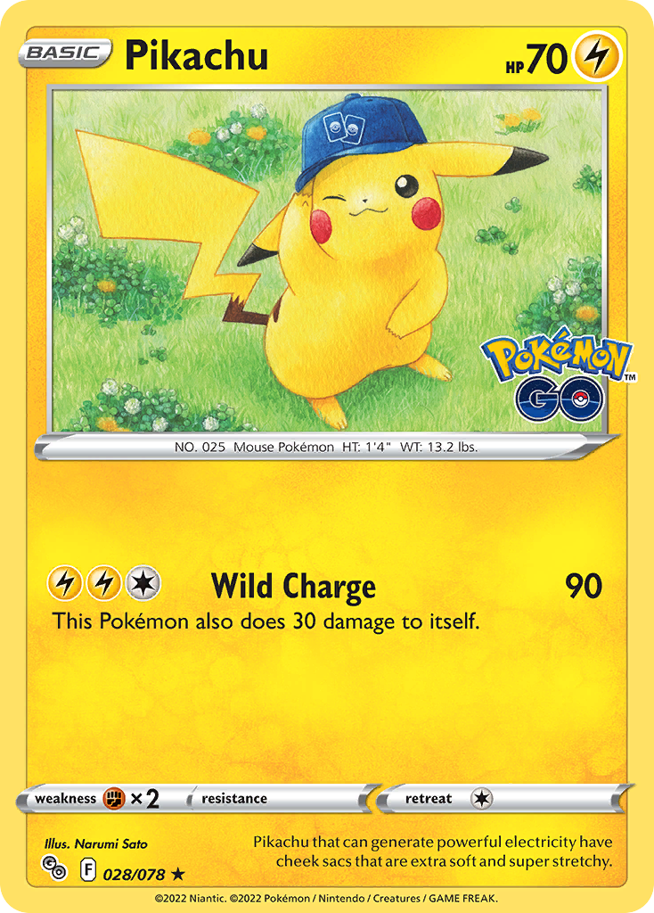 Pikachu - Pokemon GO SET-28