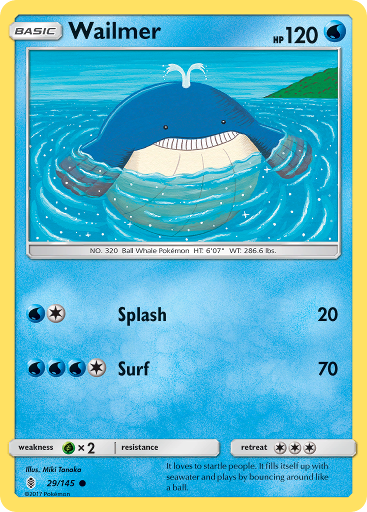 Wailmer - Guardians Rising SET-29