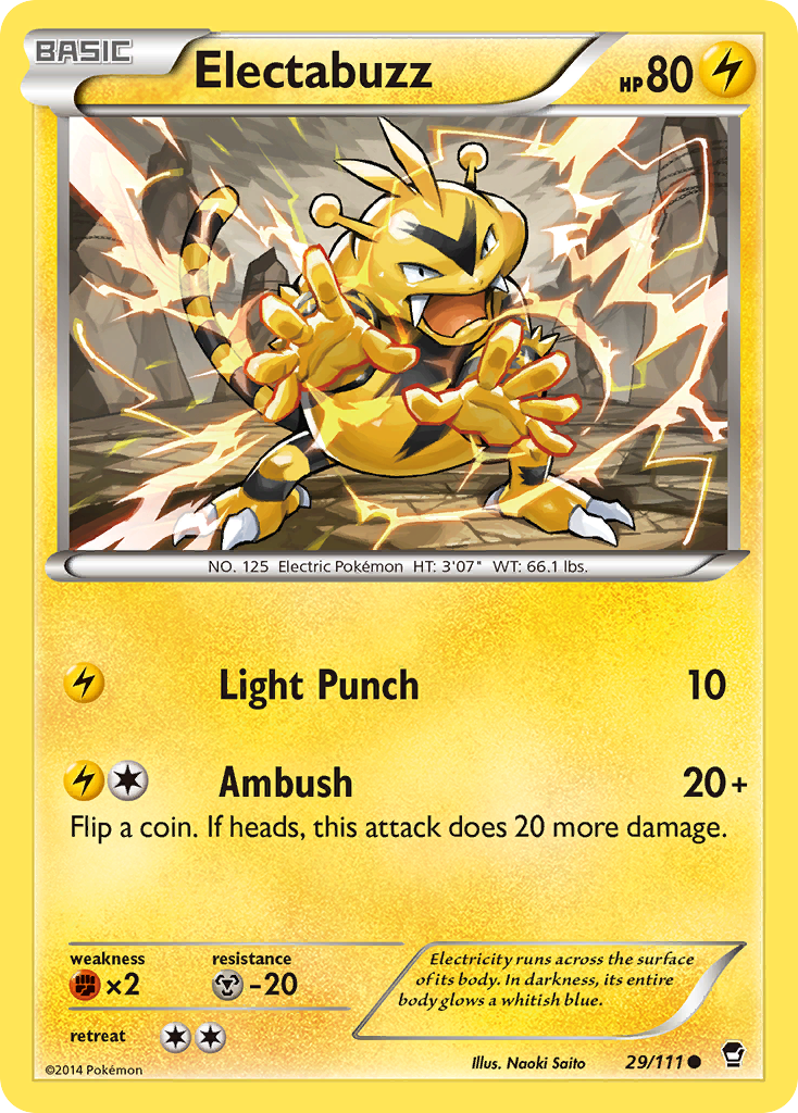 Electabuzz - Furious Fists SET-29