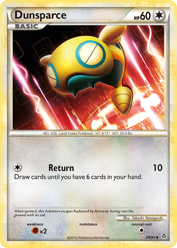 Dunsparce - HS Unleashed SET-29