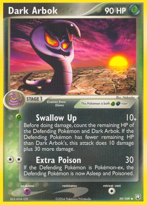 Dark Arbok - Team Rocket Returns SET-29