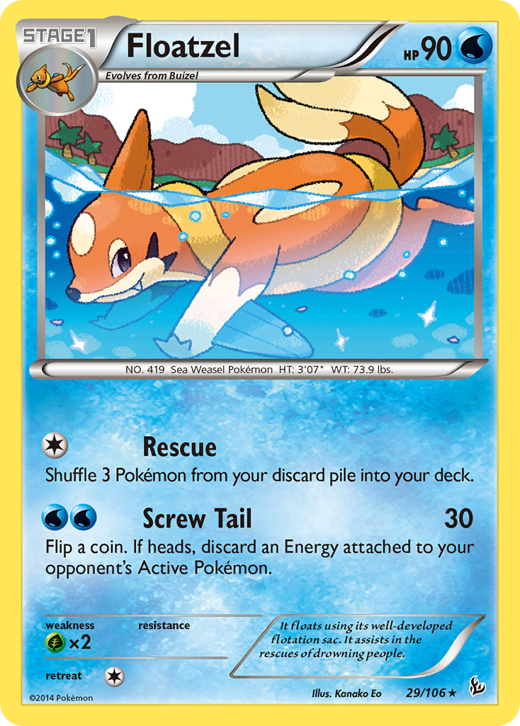 Floatzel - Flashfire SET-29
